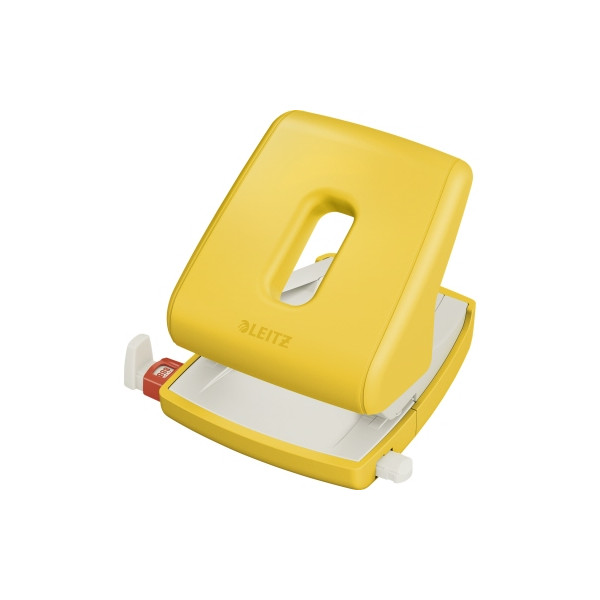 4002432125340 - Bürolocher Cosy 5004-00-19 gelb bis 3mm 30 Blatt mit Anschlagschiene 4002432125340 Leitz