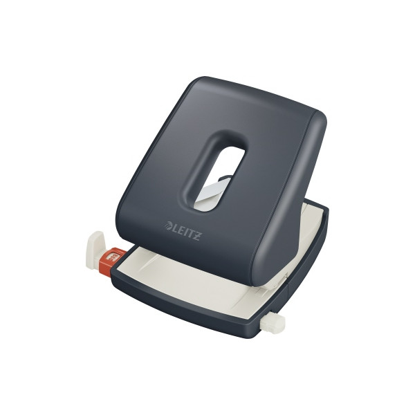 4002432125364 - Bürolocher Cosy 5004-00-89 grau bis 3mm 30 Blatt mit Anschlagschiene 4002432125364 Leitz