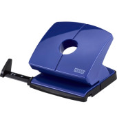 Bürolocher B 220 025-0632, blau, bis 2mm 20 Blatt, mit Anschlagschiene