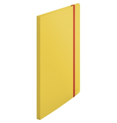 Sichtbuch Cosy Plus 4670-00-19, gelb, A4, mit 20 Hüllen, Polypropylen (PP)