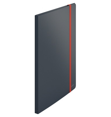 Sichtbuch Cosy Plus 4670-00-89, grau, A4, mit 20 Hüllen, Polypropylen (PP)