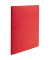 Aktendeckel Lustro 11509H, A4 rot Karton 400g