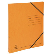 Ringbuch 542554E, A4 2 Ringe 15mm Ring-Ø Karton orange