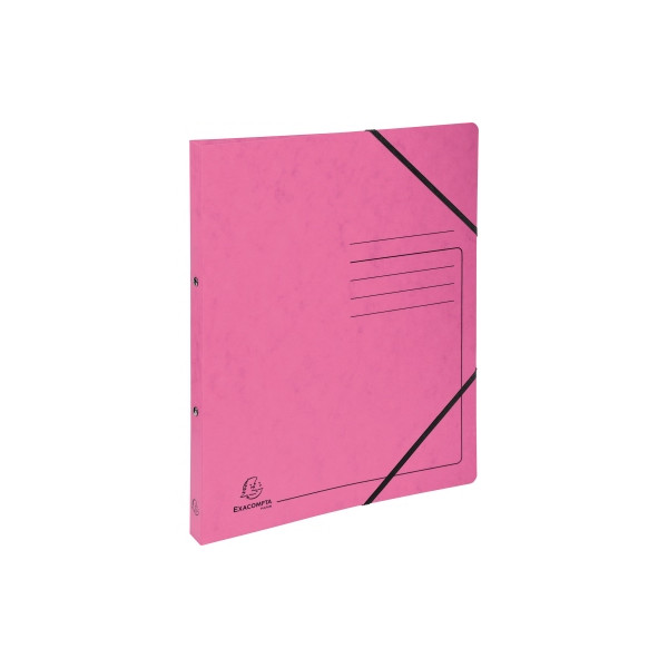3130635425576 - Ringbuch ohne 542557E A4 2 Ringe 15mm Ring-Ø Karton rosa 3130635425576 Exacompta