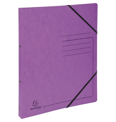 Ringbuch Colorspan 542558E, A4 2 Ringe 15mm Ring-&Oslash; Karton violett