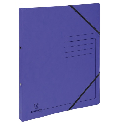 Ringbuch Colorspan 542552E, A4 2 Ringe 15mm Ring-&Oslash; Karton blau