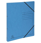 Ringbuch ohne 542562E, A4 2 Ringe 15mm Ring-Ø Karton türkis