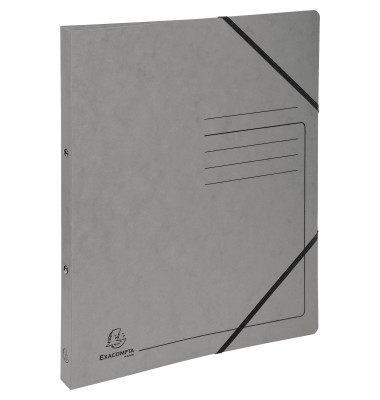 Ringbuch Colorspan 542561E, A4 2 Ringe 15mm Ring-&Oslash; Karton grau