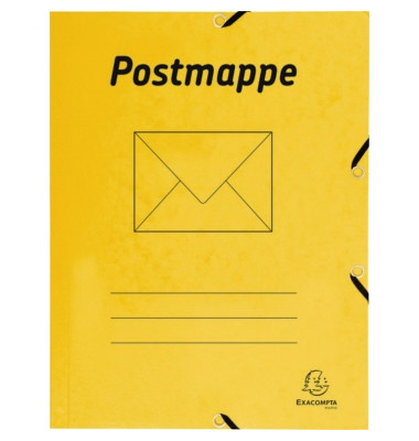 Postmappe 55549B DIN A4 Karton gelb