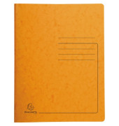 Spiralhefter 240224E, A4, orange, Karton, 355g, Vorderdeckel opak
