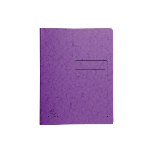 3130630240228 - Spiralhefter 240228E A4 violett Karton 355g Vorderdeckel opak 3130630240228 Exacompta