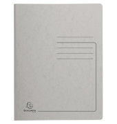 Spiralhefter 240231E, A4, grau, Karton, 355g, Vorderdeckel opak