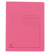 Schnellhefter Colorspan 39987E, A4, rosa, Karton, 355g, Vorderdeckel rosa