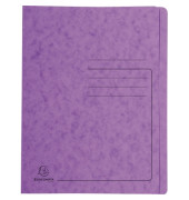 Schnellhefter 39998E, A4, violett, Karton, 355g, Vorderdeckel opak