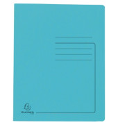 Schnellhefter Colorspan 39986E, A4, t&uuml;rkis, Karton, 355g, Vorderdeckel t&uuml;rkis