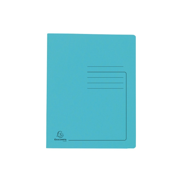 3130630399865 - Schnellhefter 39986E A4 türkis Karton 355g Vorderdeckel opak 3130630399865 Exacompta