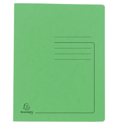 Schnellhefter Colorspan 39985E, A4, lindgr&uuml;n, Karton, 355g, Vorderdeckel lindgr&uuml;n