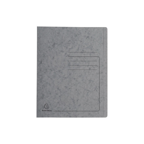 3130630399896 - Schnellhefter 39989E A4 grau Karton 355g Vorderdeckel opak 3130630399896 Exacompta