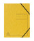 Eckspannmappe 555419E, A4 gelb Karton 355g