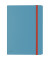 Eckspannmappe Cosy 4619-00-61, A4 blau Polypropylen (PP), f&uuml;r ca. 150 Blatt  (80 g/m&sup2;), mit 3 Einschlagklappen