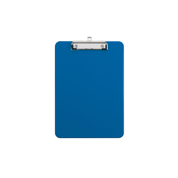 4002390034876 - Klemmbrett Leather 2340537 A4 blau Kunststoff inkl Aufhängeöse 4002390034876 Maul