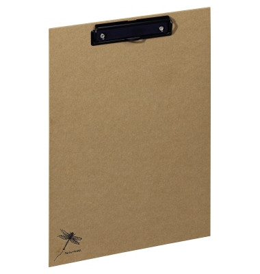 Klemmbrett Pur 44009-11, A4, braun, Karton