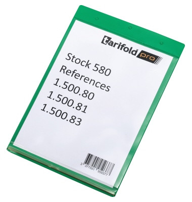 Sichttasche Dry-Zip 163005 A4 gn