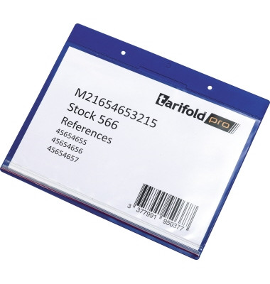 Sichttasche Dry-Zip 163041 A4 bl