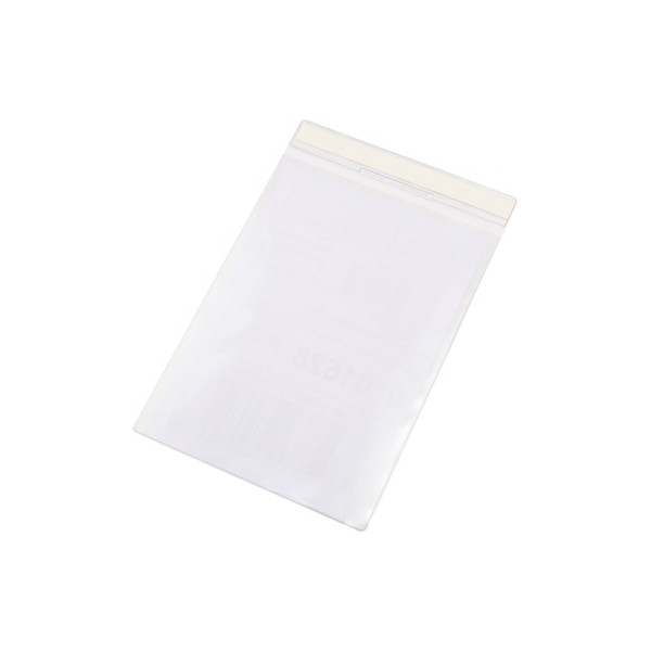 3377991700125 - Kennzeichnungshülle A4 hoch PVC selbstklebend transparent VE=