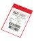 Kennzeichnungstasche Neodym 170103 A4 rot