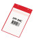 Kennzeichnungstasche Neodym 170143 A4XL rot