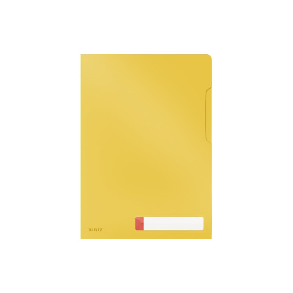 4002432125753 - Sichthüllen Cosy Privacy 4708-00-19 mit Beschriftungsfenster A4 blickdicht genarbt oben & rechts offen 020mm 4002432125753  3 Stück