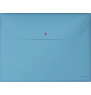 Dokumententasche Cosy 4709-00-61, A4, blau, Polypropylen (PP), Druckknopf