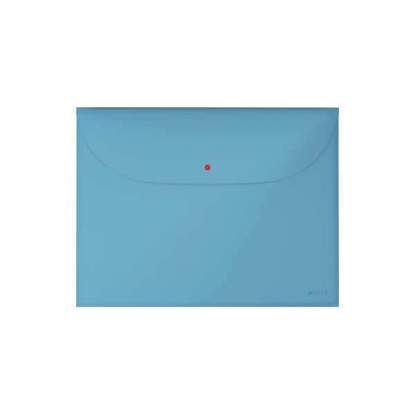 4002432125821 - Leitz® Dokumentenhülle Cosy Privacy blickdicht A4-Format für bis zu 50 Blatt mit 2 Taschen 3 Stück blau