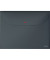 Dokumententasche Cosy 4709-00-89, A4 quer, grau, Polypropylen (PP), Druckknopfverschluss