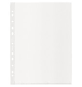 Prospekthüllen Recycle 627493, A4 transparent genarbt, oben offen, 0,07mm