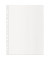 Prospekthüllen Recycle 627493, A4 transparent genarbt, oben offen, 0,07mm