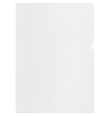 Sichthüllen Recycle 627496, A4, transluzent genarbt, oben & rechts offen, 0,10mm