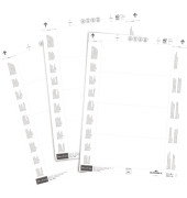 Einsteckschild 100302 Logistiktaschen 150x67mm