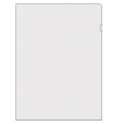 Sichthüllen 4545000, A4, glasklar glatt, oben & rechts offen, 
