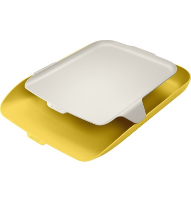 Briefablage Cosy 5259-00-19 mit Ablagefläche A4 / C4 gelb Kunststoff stapelbar