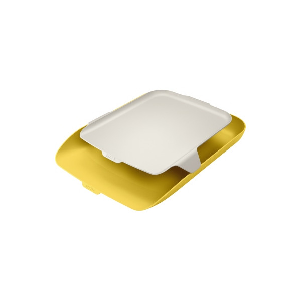 4002432124817 - Briefablage Cosy 5259-00-19 mit Ablagefläche A4   C4 gelb Kunststoff stapelbar 4002432124817 Leitz