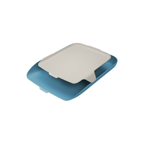 4 Stück Leitz Briefablage Cosy 52590061, A4 / C4, blau, Polystyrol 4002432124824 Leitz