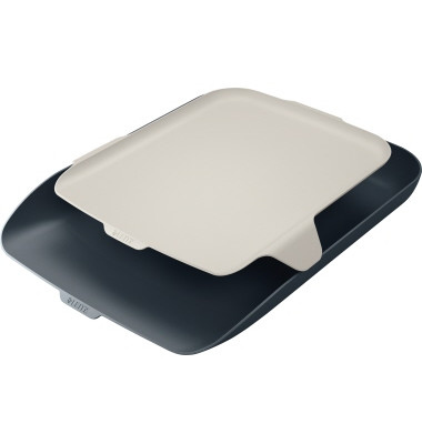 Briefablage Cosy 5259-00-89 mit Ablagefläche A4 / C4 grau Kunststoff stapelbar