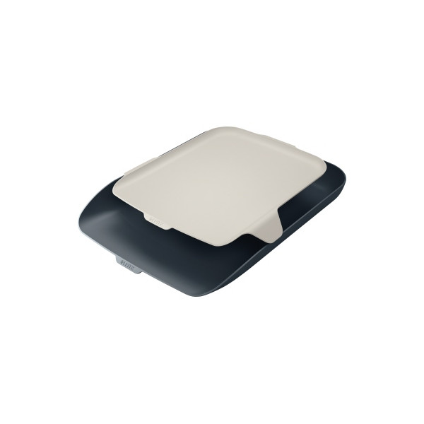 4 Stück Leitz Briefablage Cosy 5259-00-89, A4 / C4, grau, Polystyrol 4002432124831 Leitz