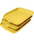 Briefablageset Cosy 5358-20-19 A4 / C4 gelb Kunststoff stapelbar