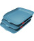 Briefablageset Cosy 5358-20-61 A4 / C4 blau Kunststoff stapelbar