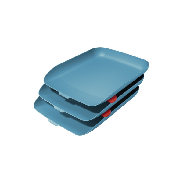 4002432126262 - Briefablageset Cosy 5358-20-61 A4   C4 blau Kunststoff stapelbar 4002432126262 5358-20-61 3 Stück