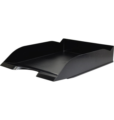 Briefablage oeco 1984, A4/C4, schwarz, Polystyrol stapelbar