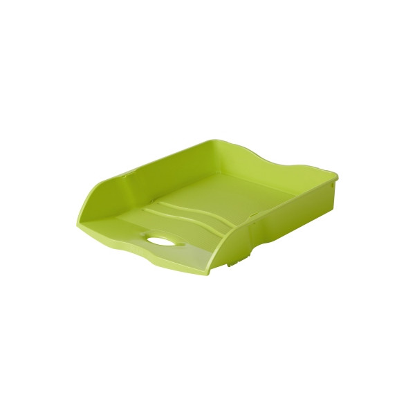 4012473103566 - Briefablage Re-LOOP 10298-950 A4   C4 lemongrün 100% Recyclingmaterial stapelbar 4012473103566 HAN